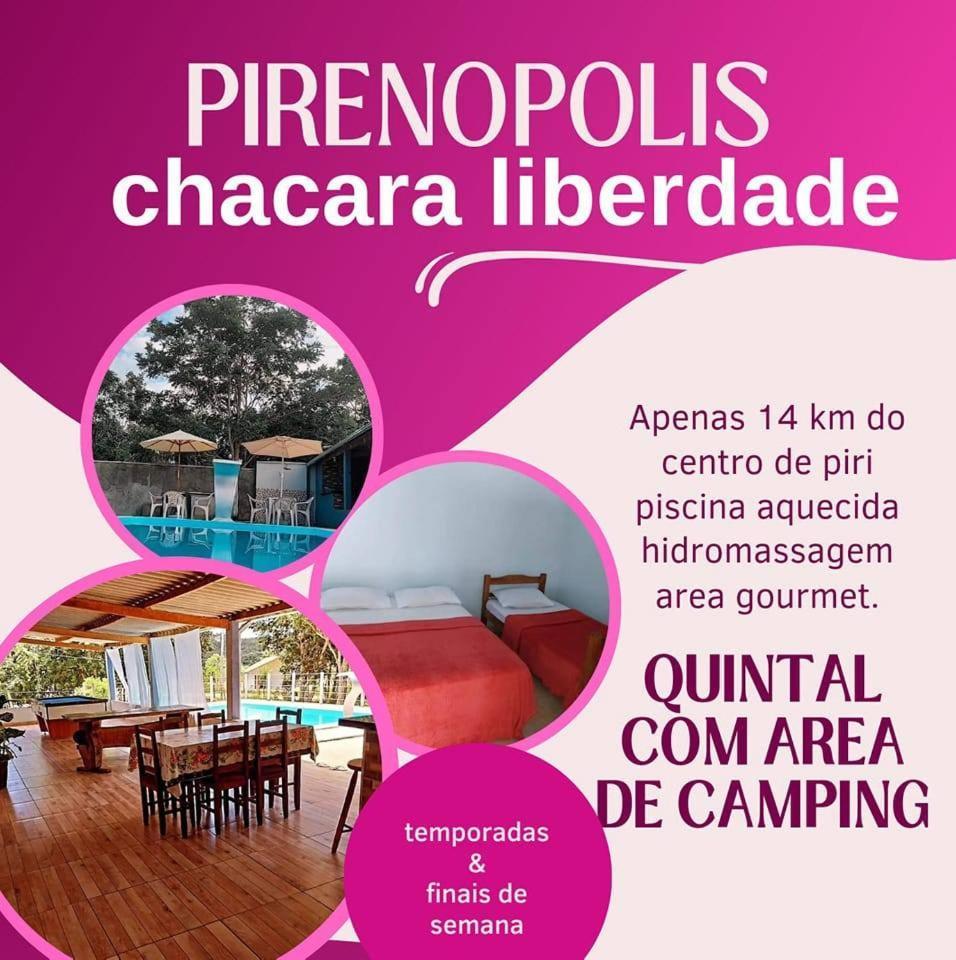Chacara Liberdade Villa Pirenopolis Bagian luar foto